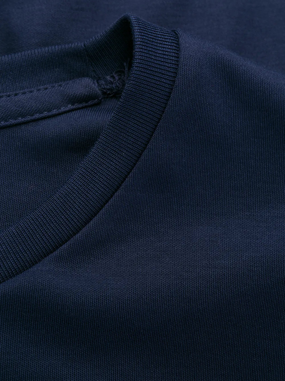 camiseta de manga comprida bordada com logotipo