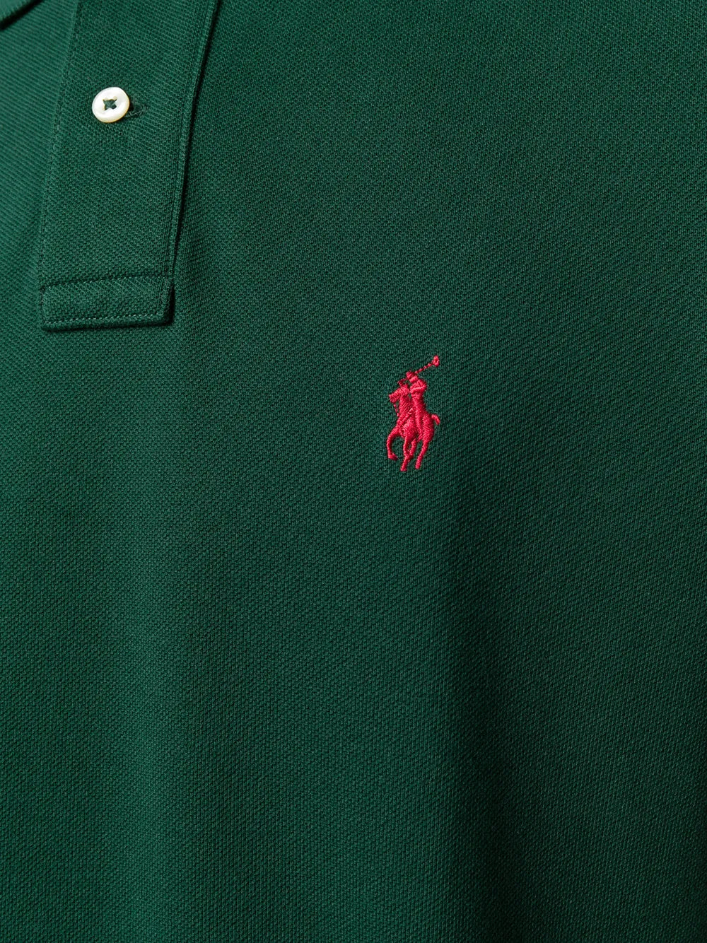 camisa polo de manga curta