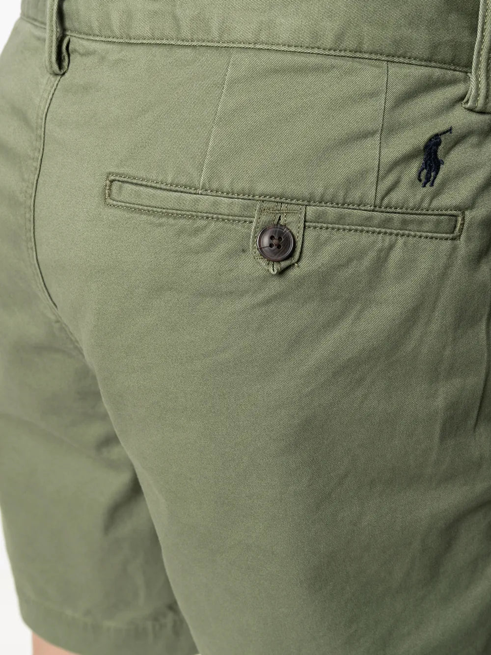 shorts chino de perna reta