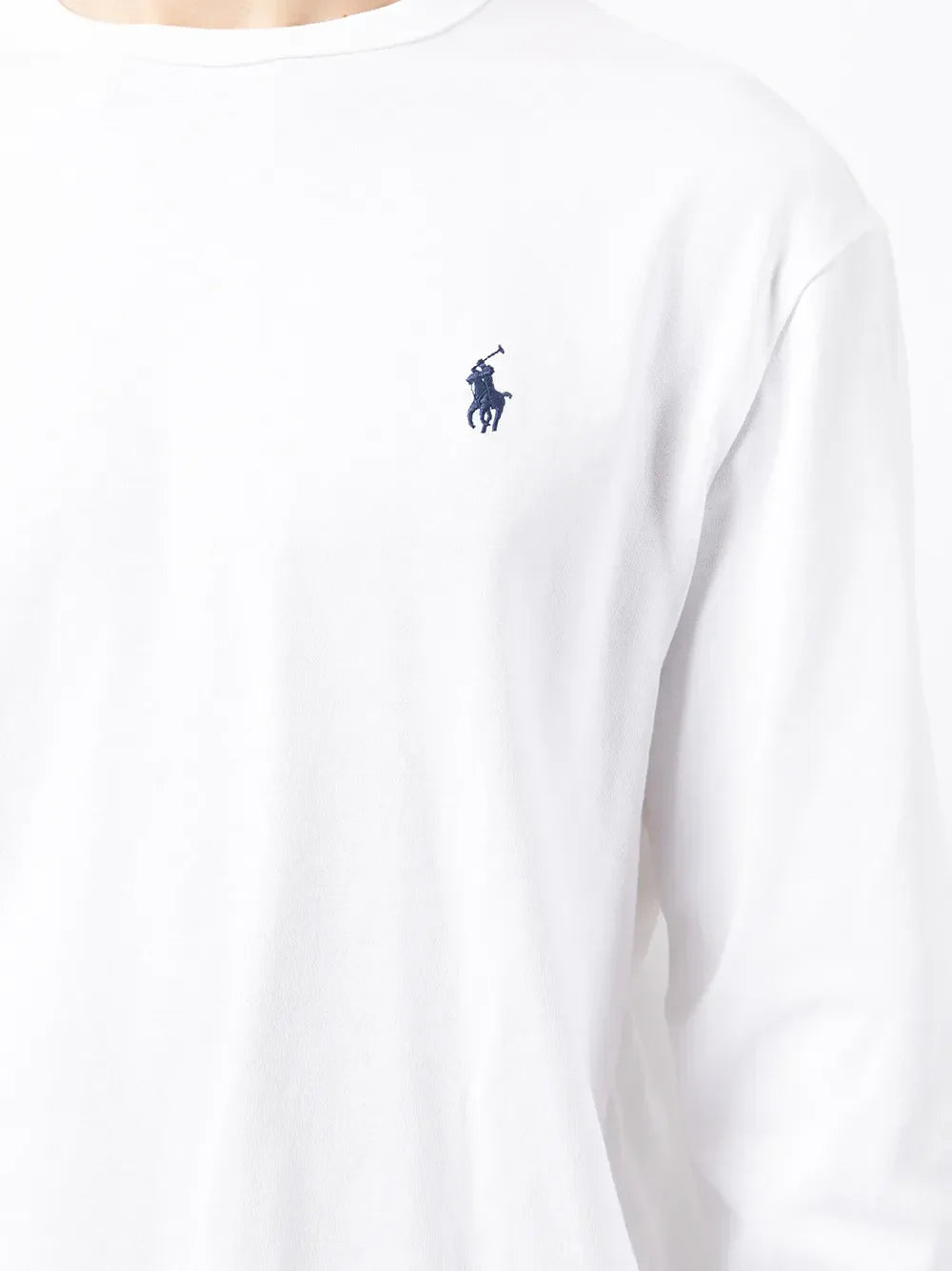 Camiseta de algodão bordada Polo Pony
