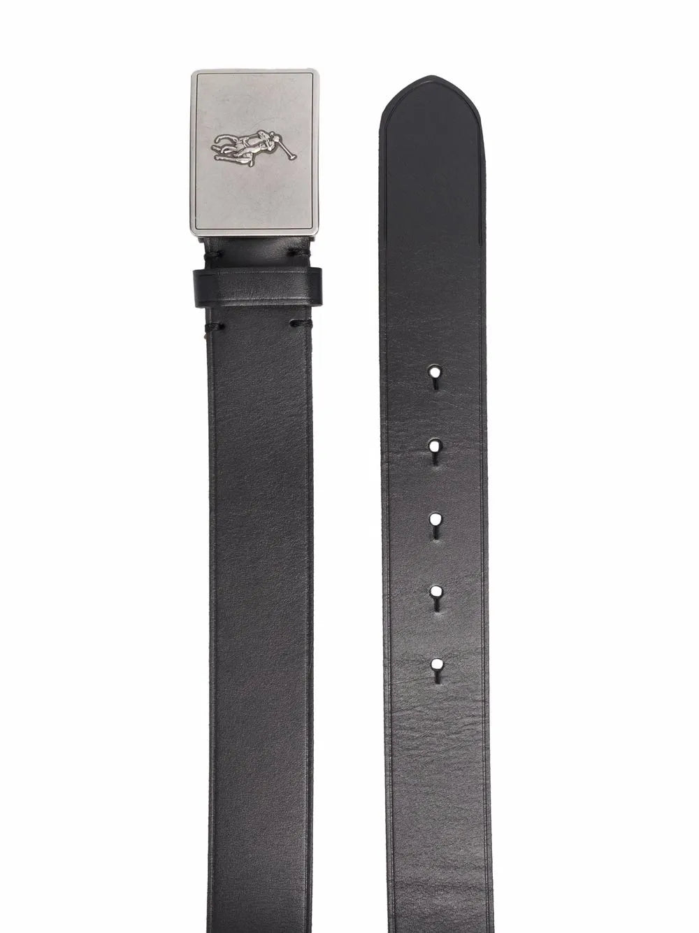 Cinto com fivela e logotipo de pônei