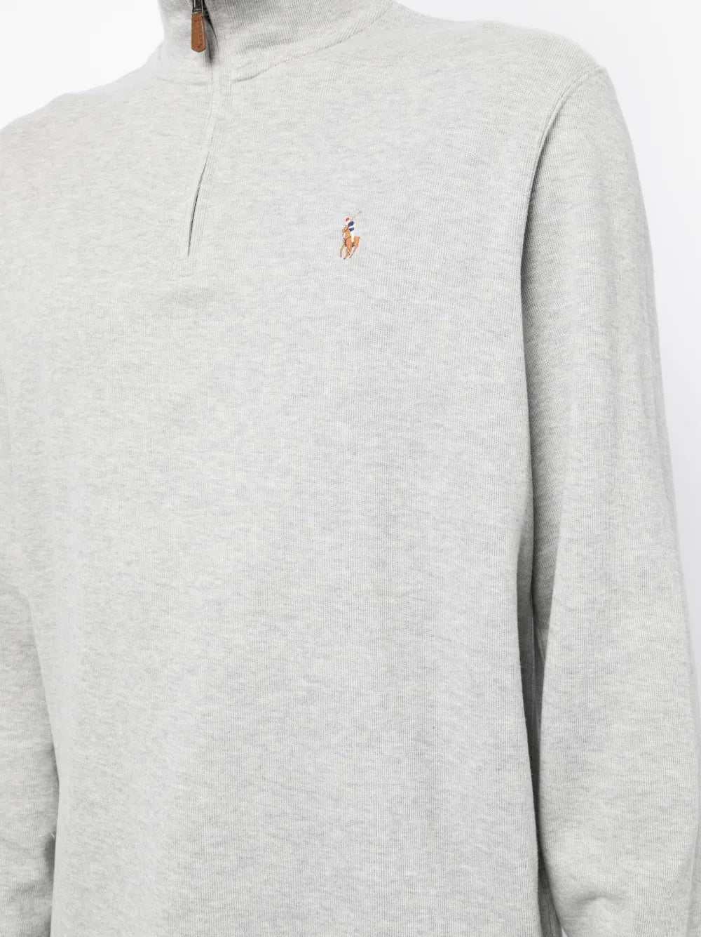 Moletom de algodão com estampa de pônei Polo