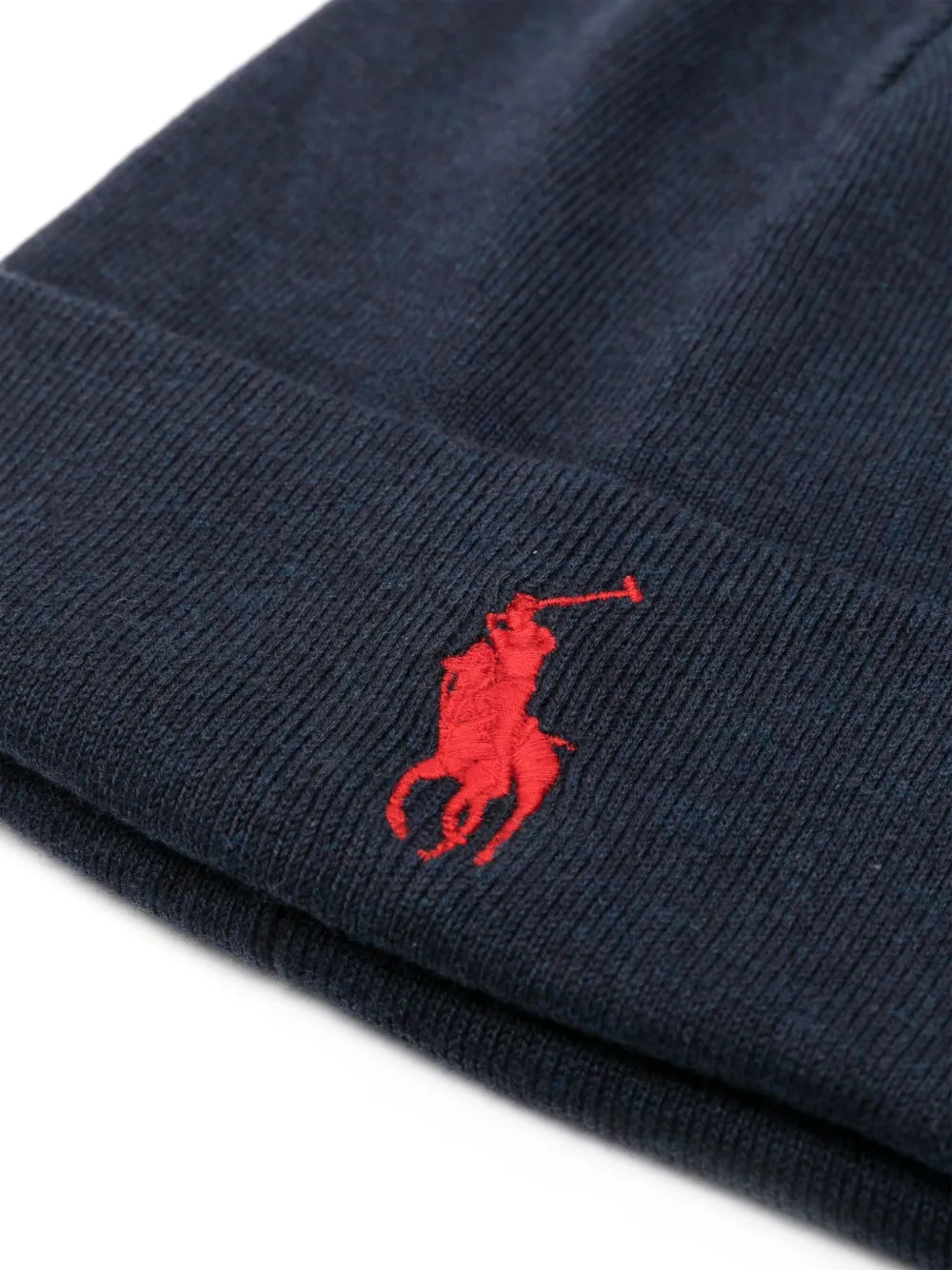 Gorro canelado bordado Polo Pony