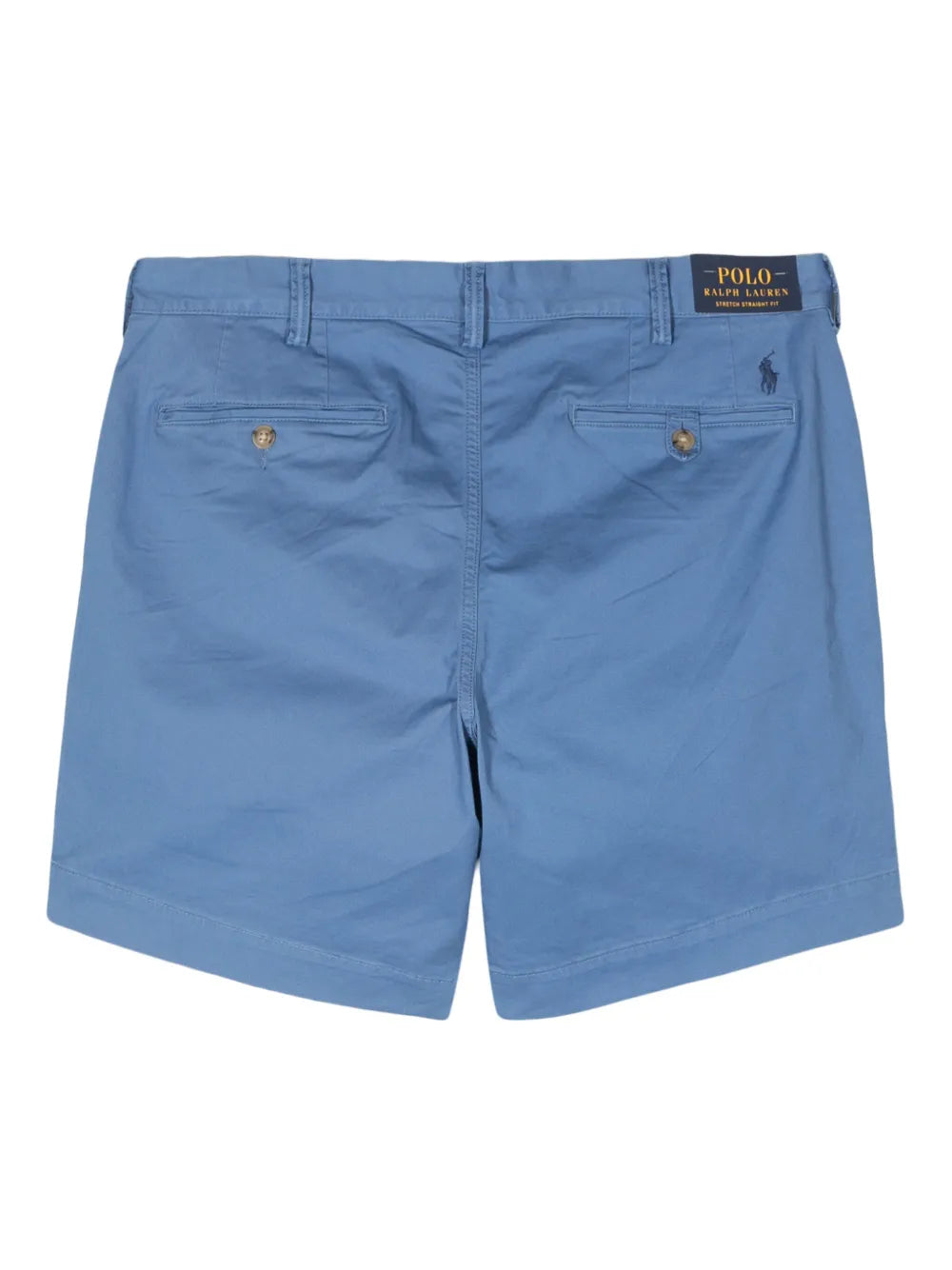 shorts chino com logotipo bordado
