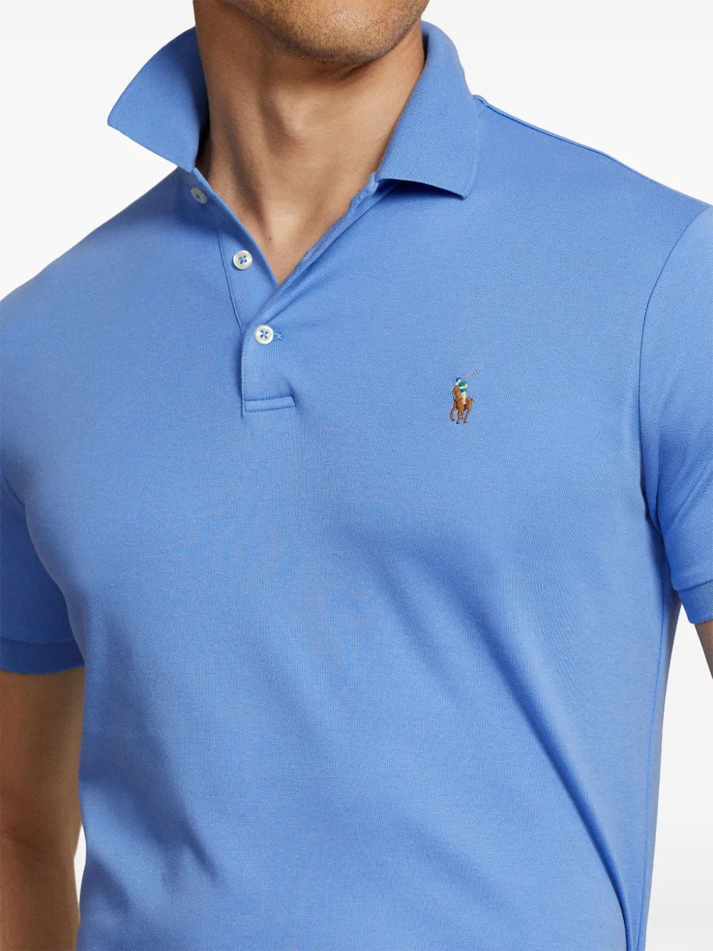 Camisa polo de algodão bordada Polo Pony