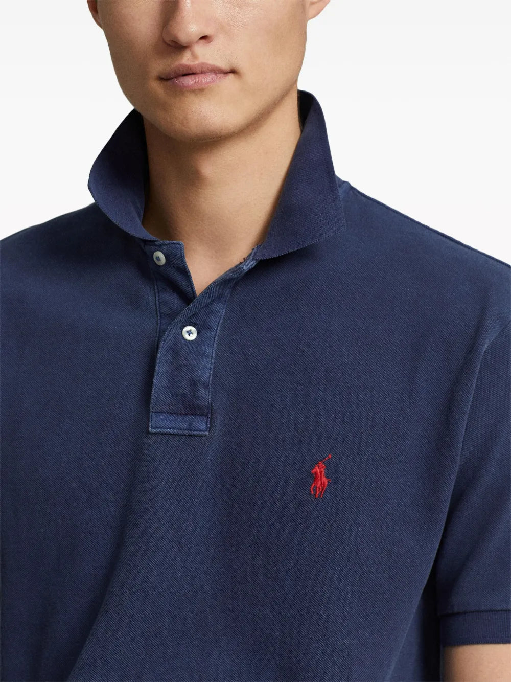 Camisa polo de algodão bordada Polo Pony
