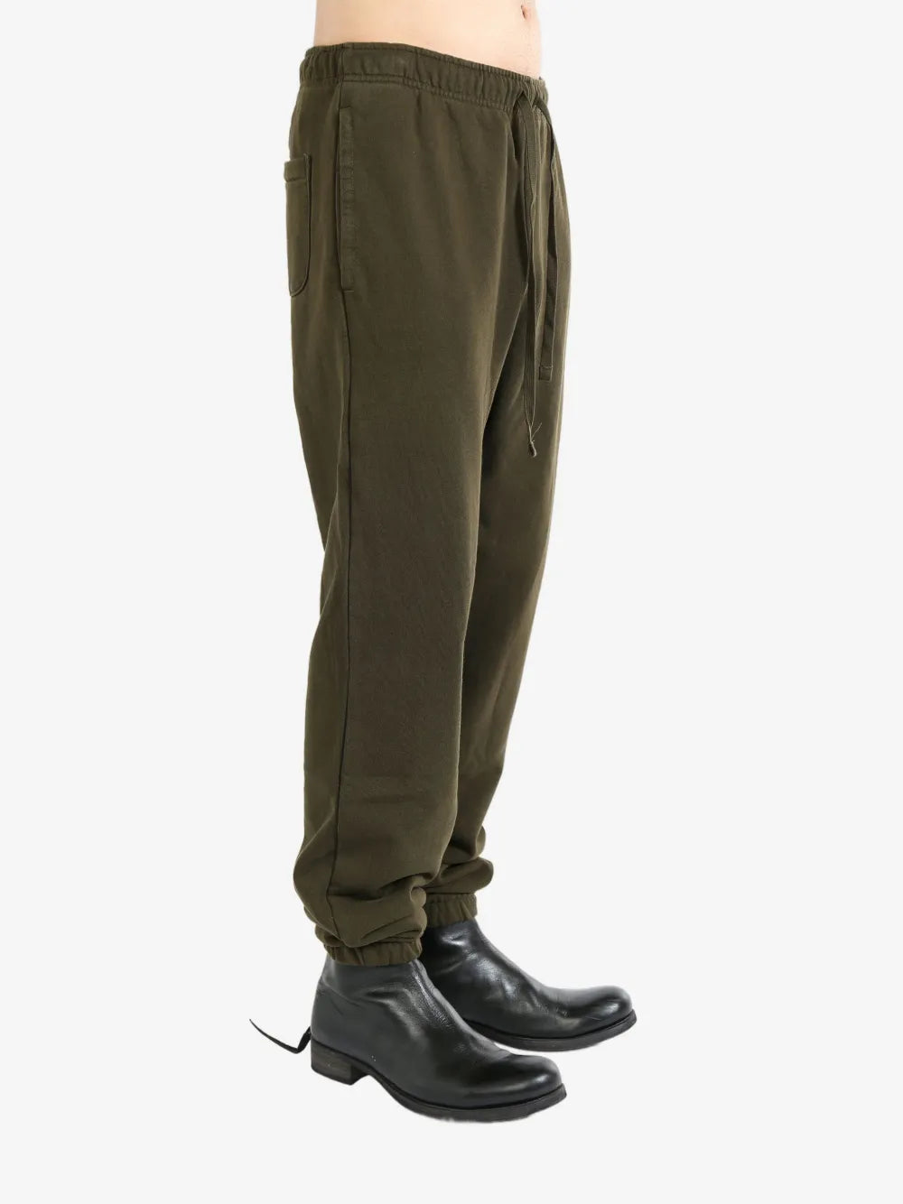 calças de treino de algodão