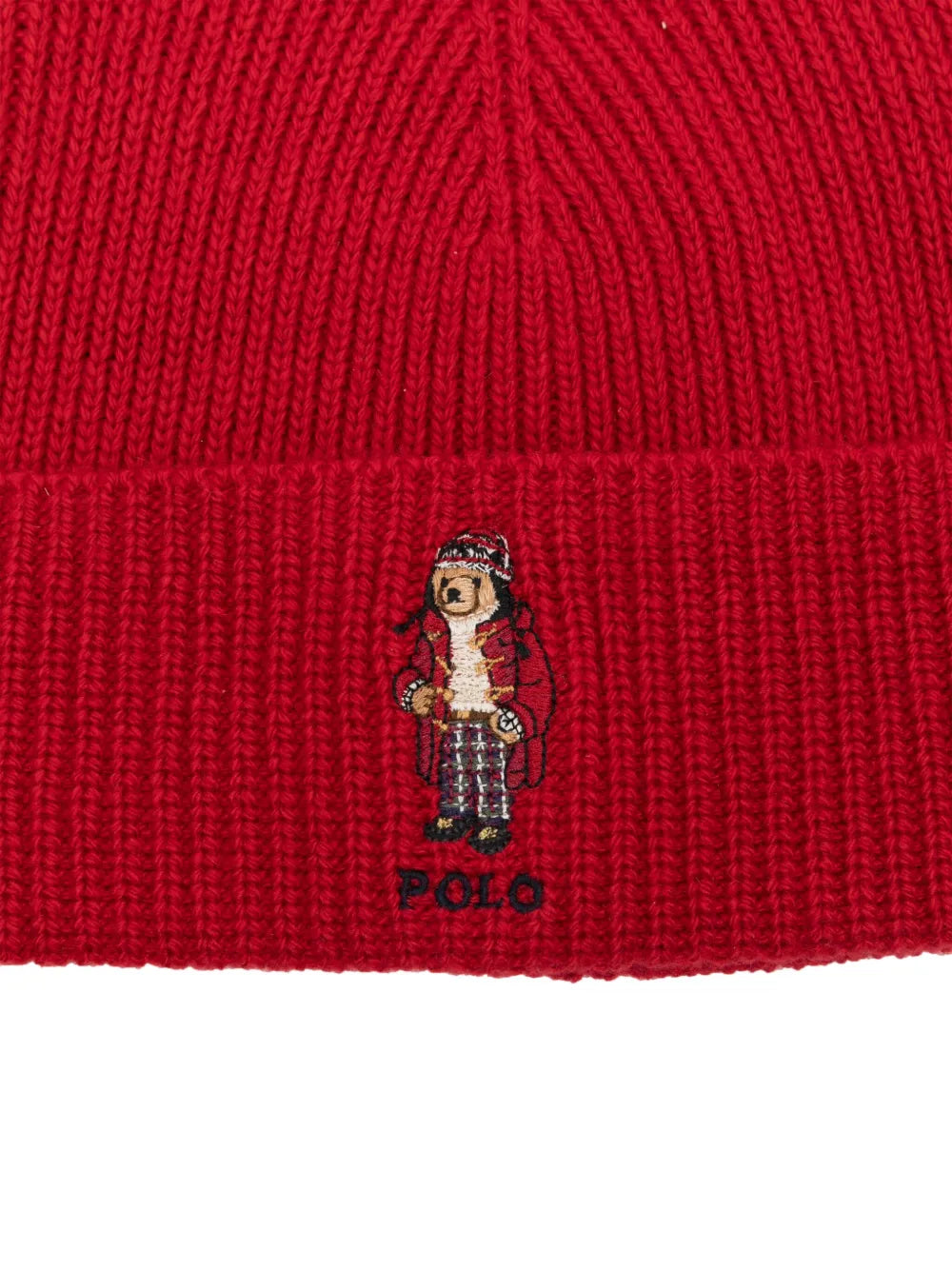 Gorro com estampa de urso Polo