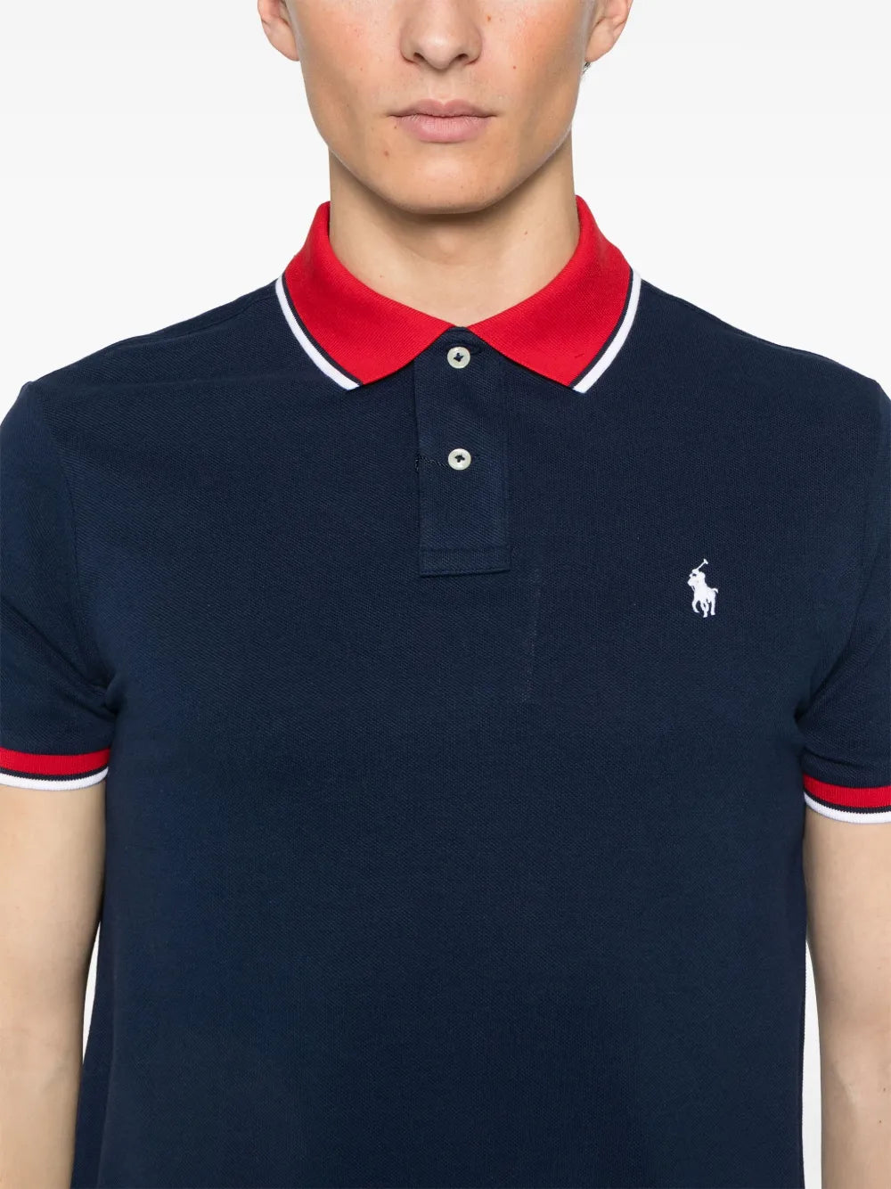 Camisa polo bordada com pônei Polo