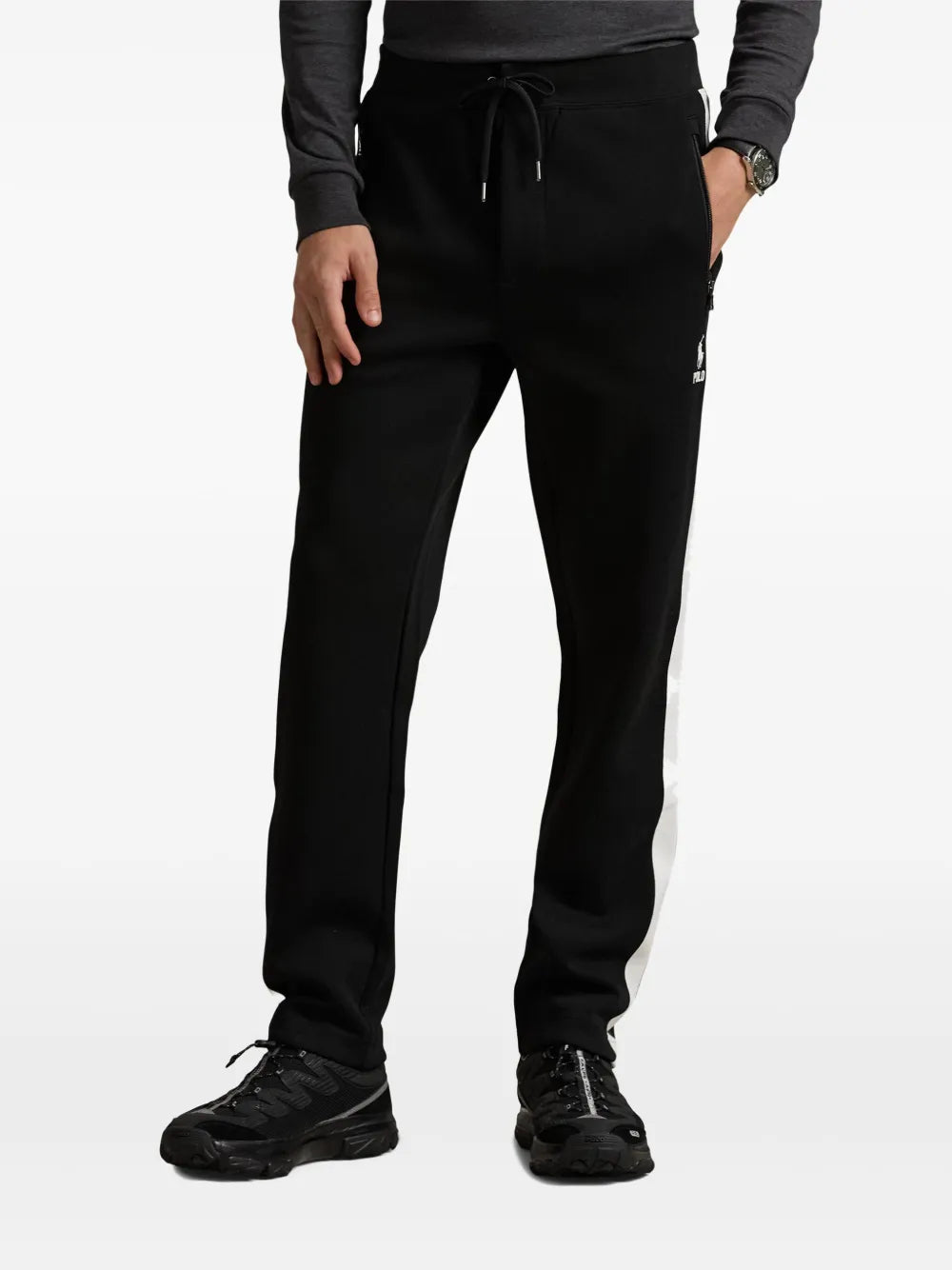 Calça esportiva bordada Polo Pony