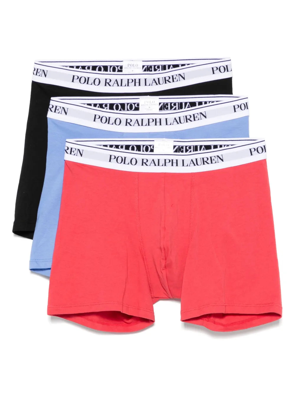 boxers com cós com logotipo (pacote com três)