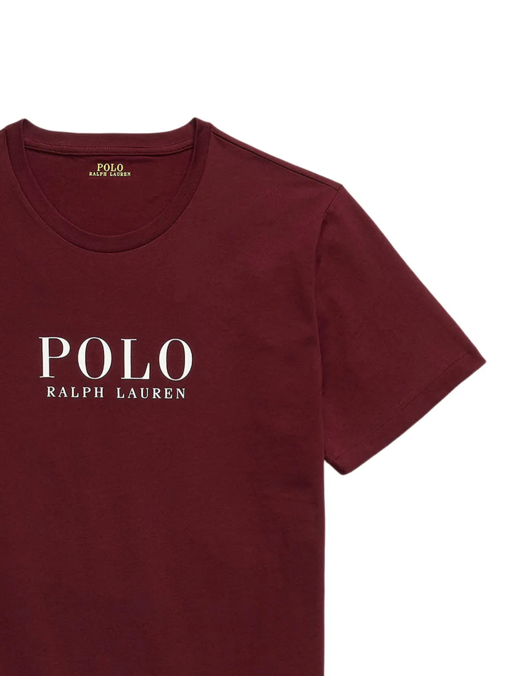 camiseta com estampa de logotipo