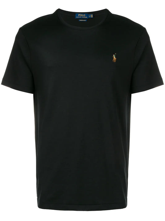 camiseta bordada com logotipo