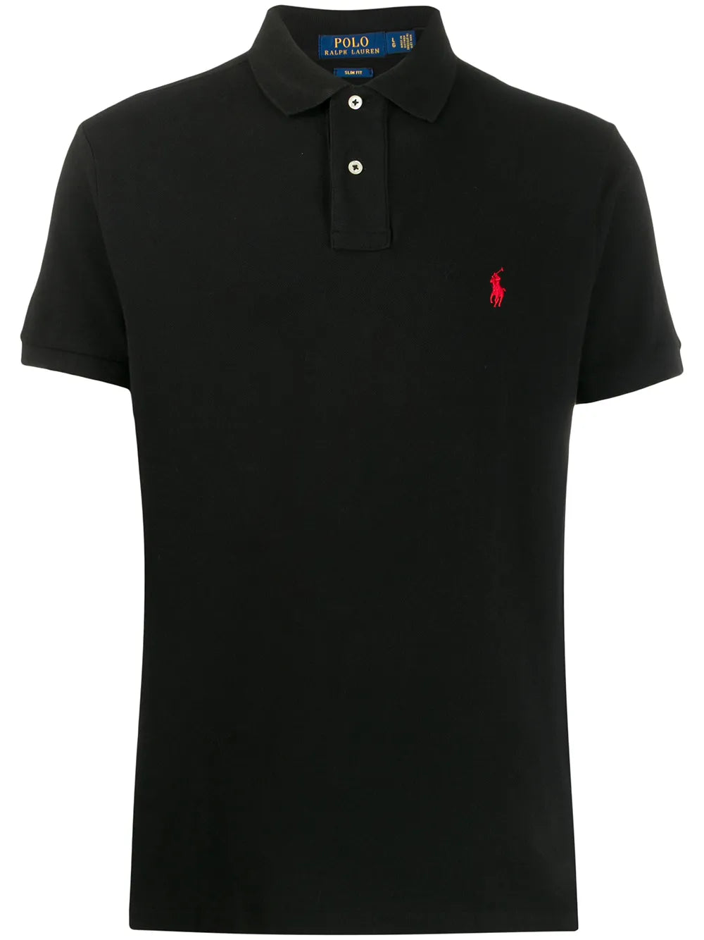 camisa polo com logotipo bordado