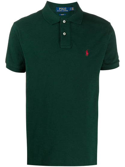 camisa polo de manga curta