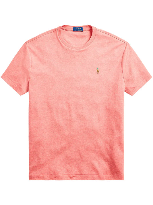 camiseta com logotipo bordado