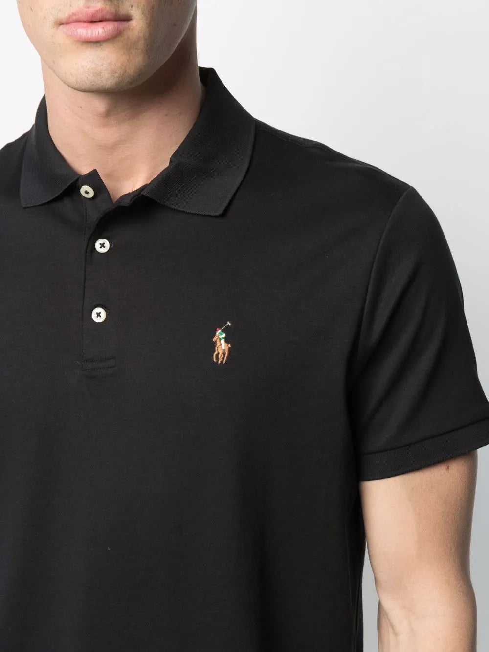 camisa polo de malha