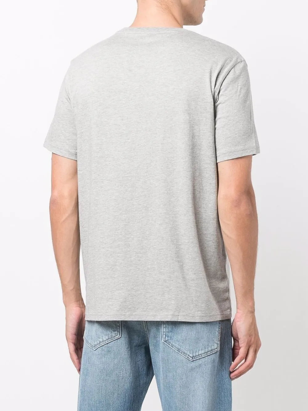 Camiseta de algodão bordada Polo Pony
