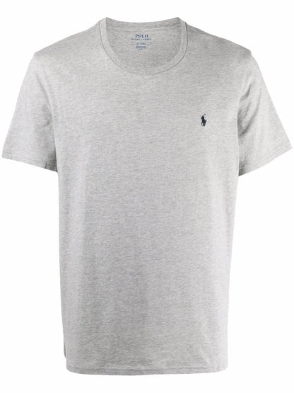 Camiseta de algodão bordada Polo Pony