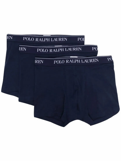 cuecas boxer com cós de logotipo