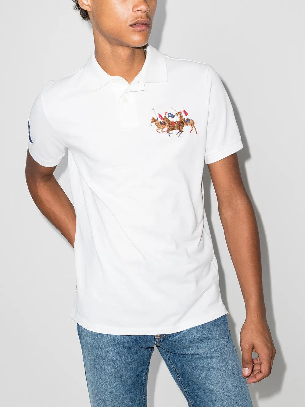 camisa polo bordada polo