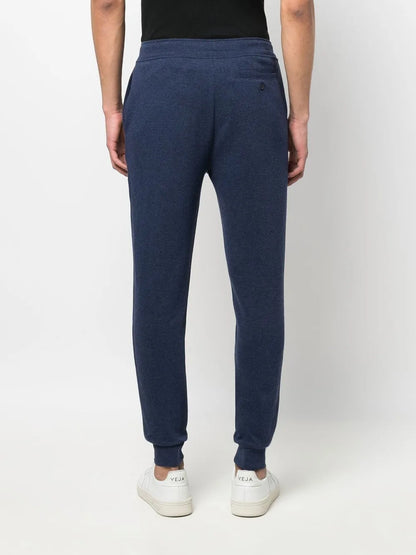 calças de moletom melange de corte justo