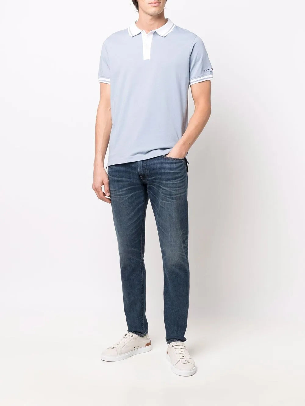 jeans de perna reta