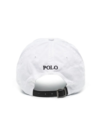 Boné de algodão bordado Polo Pony