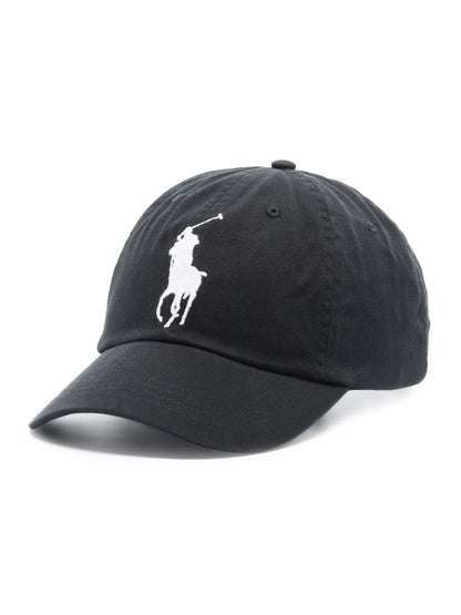 Boné de algodão bordado Polo Pony