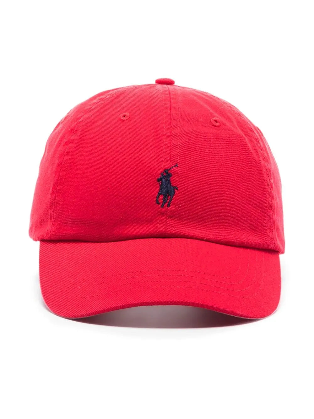 Boné de algodão bordado com o logotipo Polo Pony