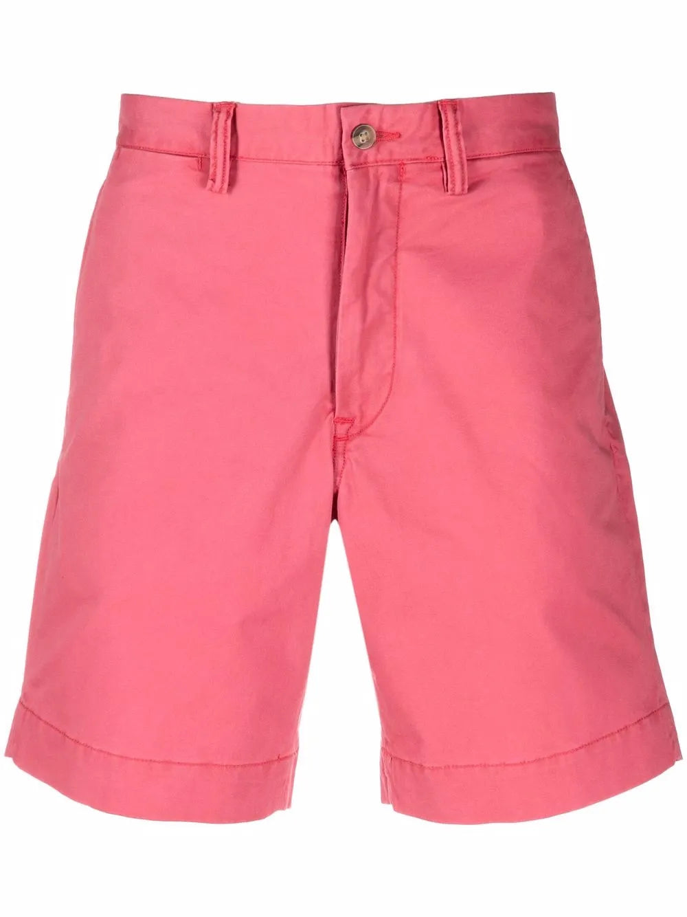 shorts chino de algodão com quatro bolsos