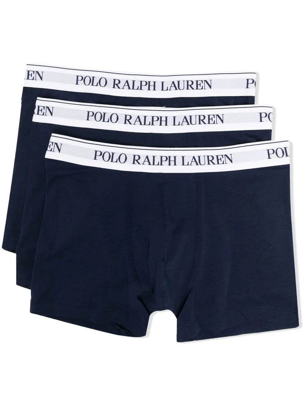conjunto de 3 boxers com cós com logotipo