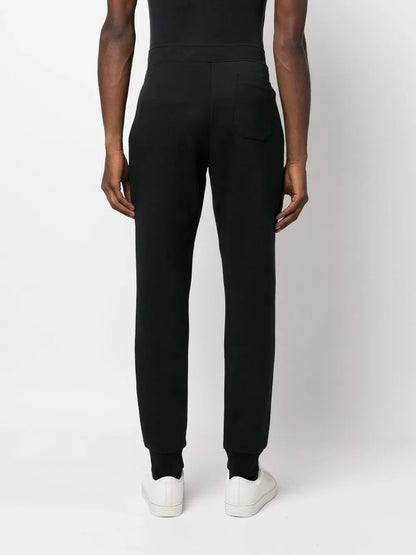 embroidered-logo track pants