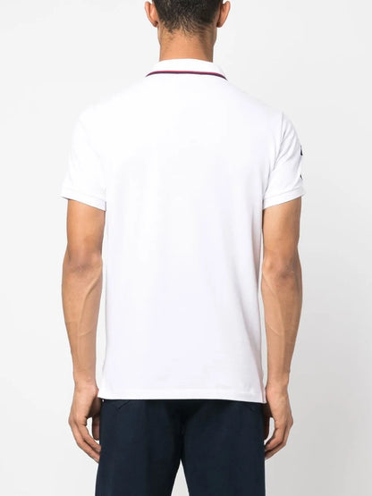 Camisa polo de algodão Triple-Pony