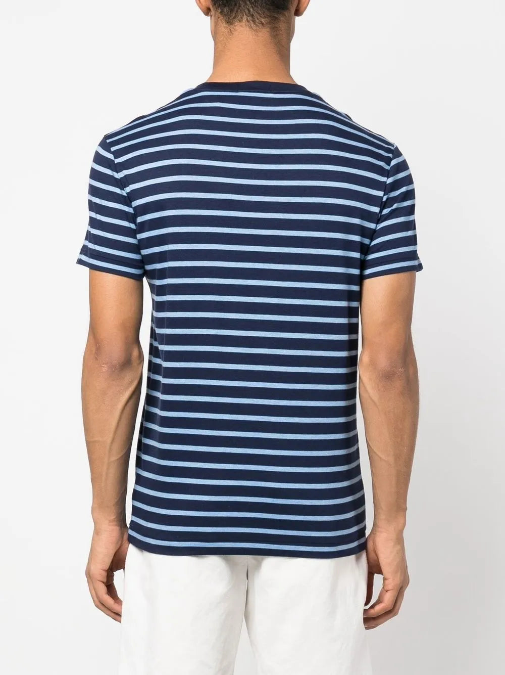 Camiseta listrada de manga curta