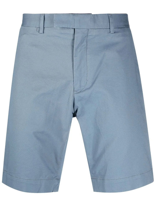 shorts chino de algodão elástico