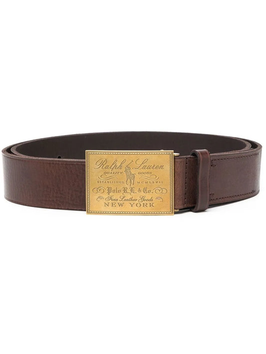 Cinto de couro Polo Heritage