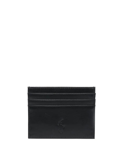 conjunto de cinto e porta-cartão com carimbo de logotipo