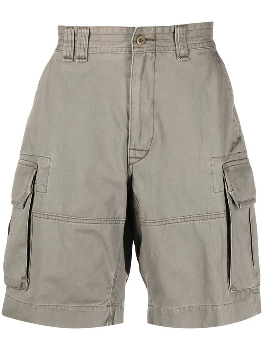 shorts cargo de algodão