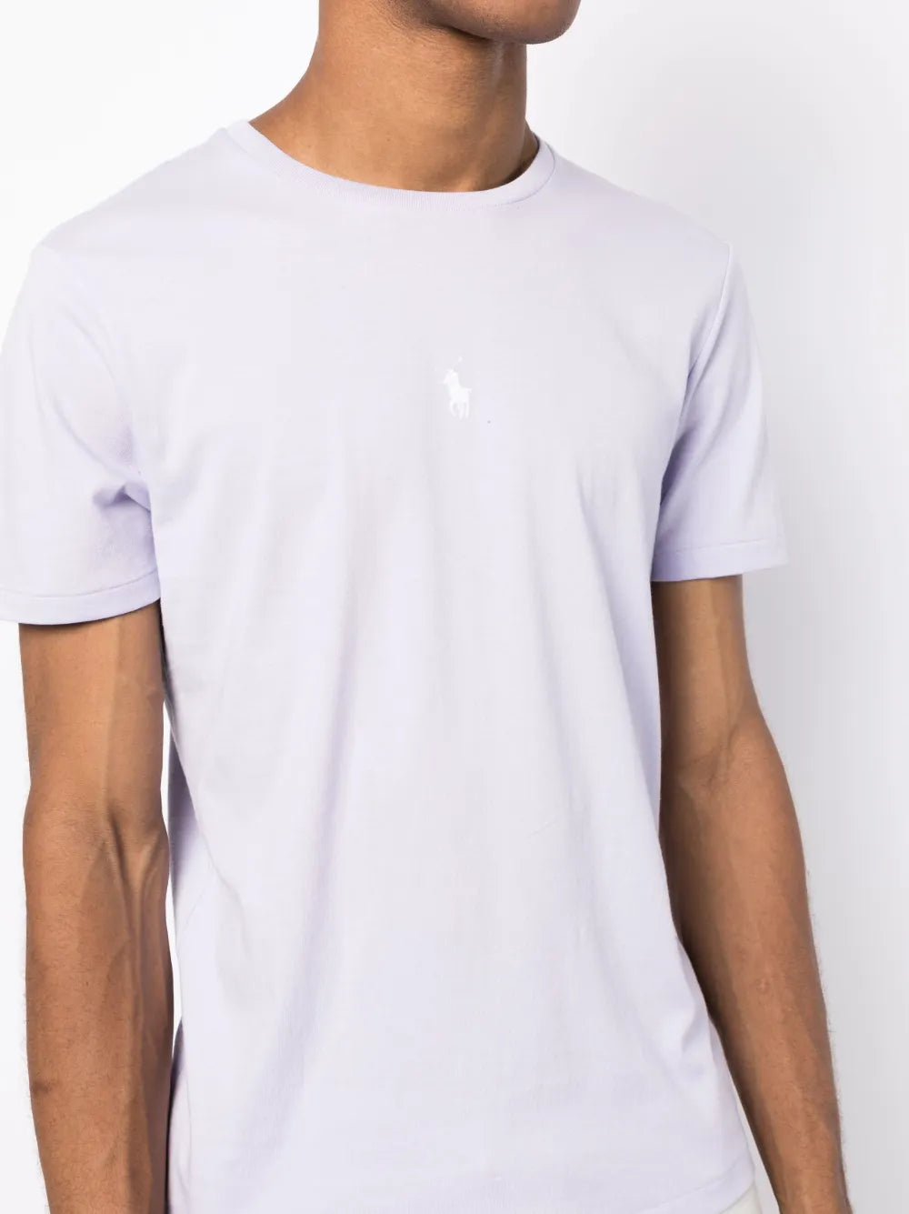 Camiseta de algodão bordada Polo Pony