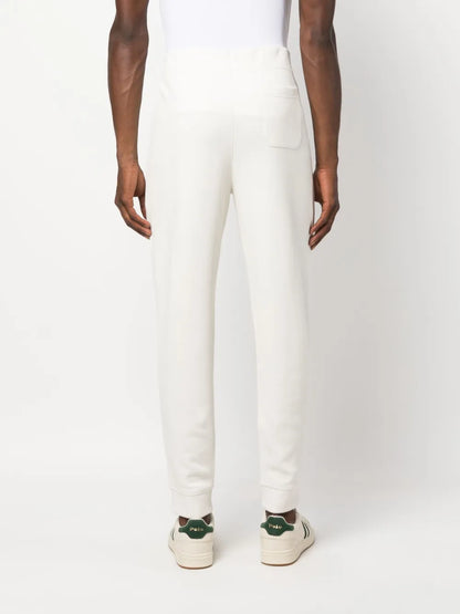 calças de moletom com cordão na cintura