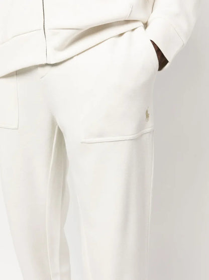 calças de moletom com cordão na cintura