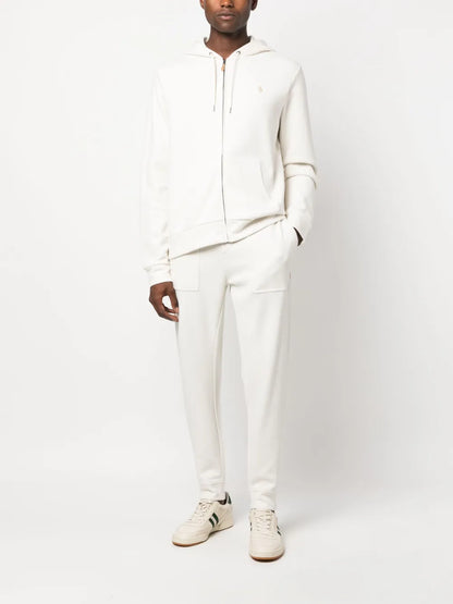 calças de moletom com cordão na cintura