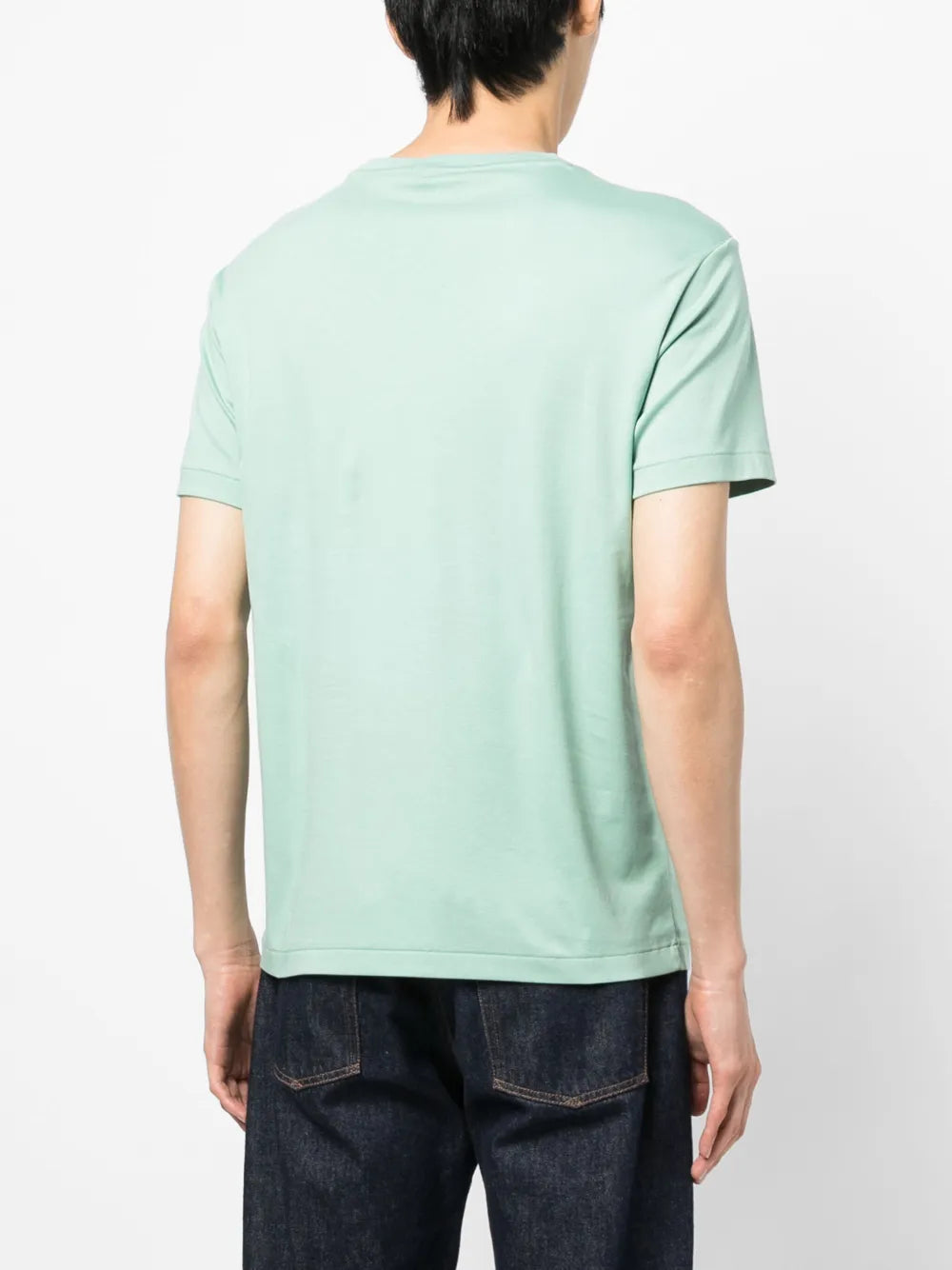 Camiseta de algodão bordada Polo Pony