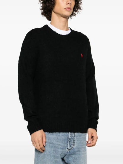 Blusa de malha bordada Polo Pony