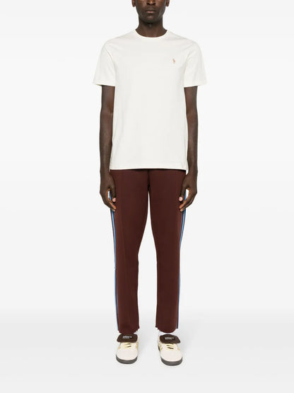 Camiseta de algodão bordada Polo Pony