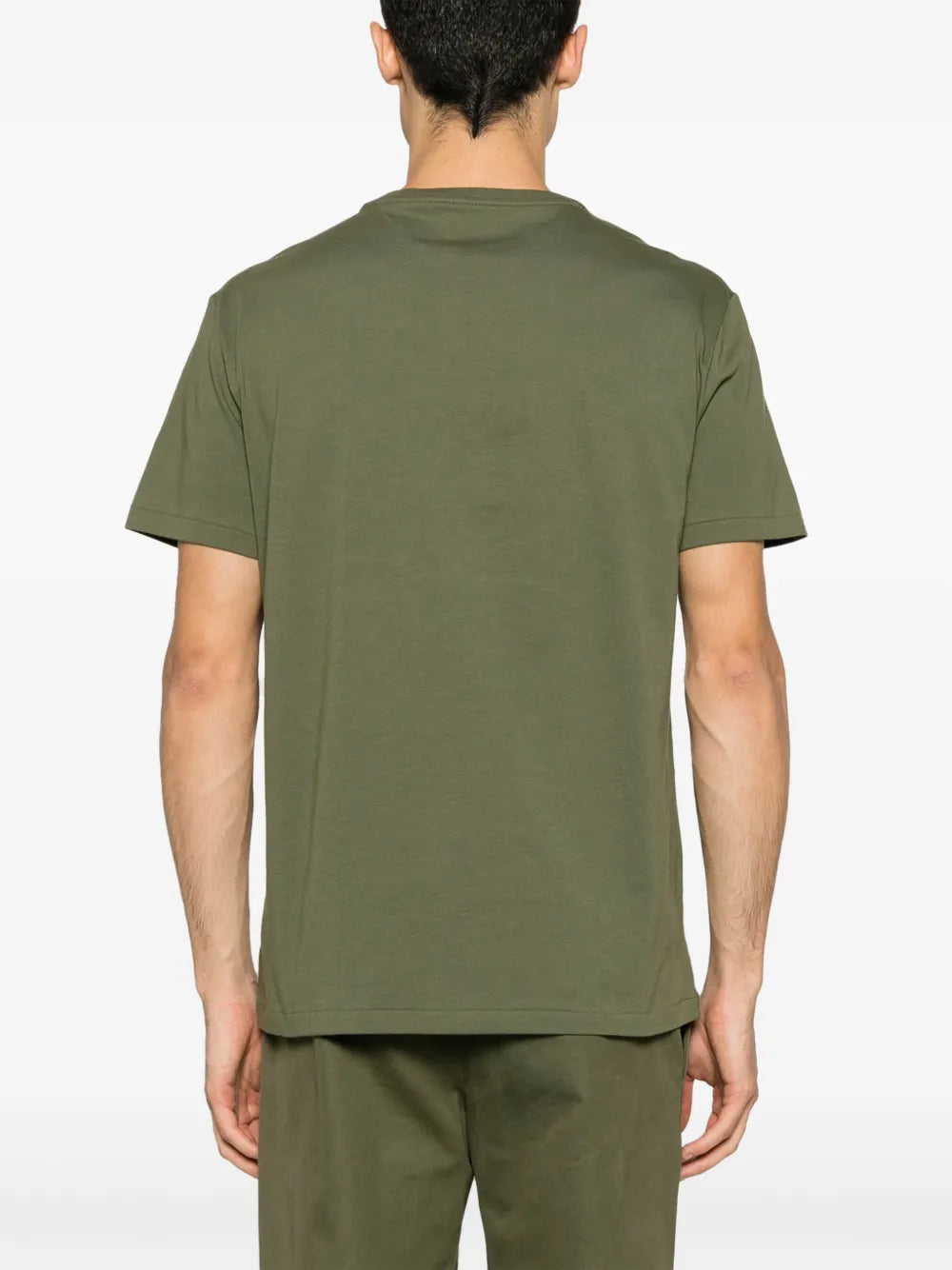 Camiseta de algodão bordada Polo Pony