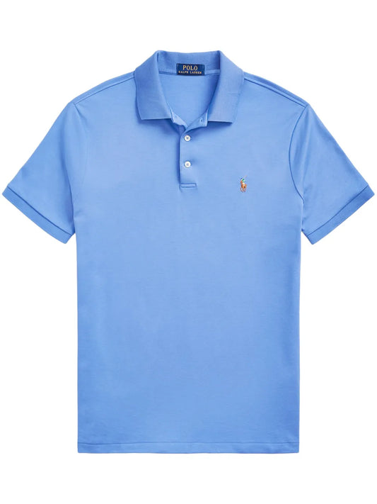 Camisa polo de algodão bordada Polo Pony