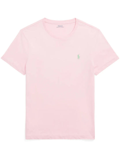 Camiseta de algodão bordada Polo Pony