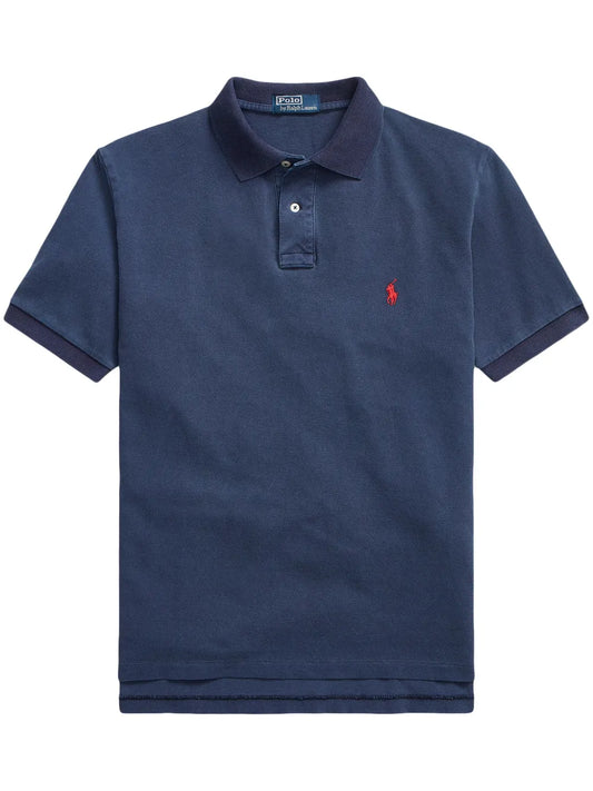 Camisa polo de algodão bordada Polo Pony